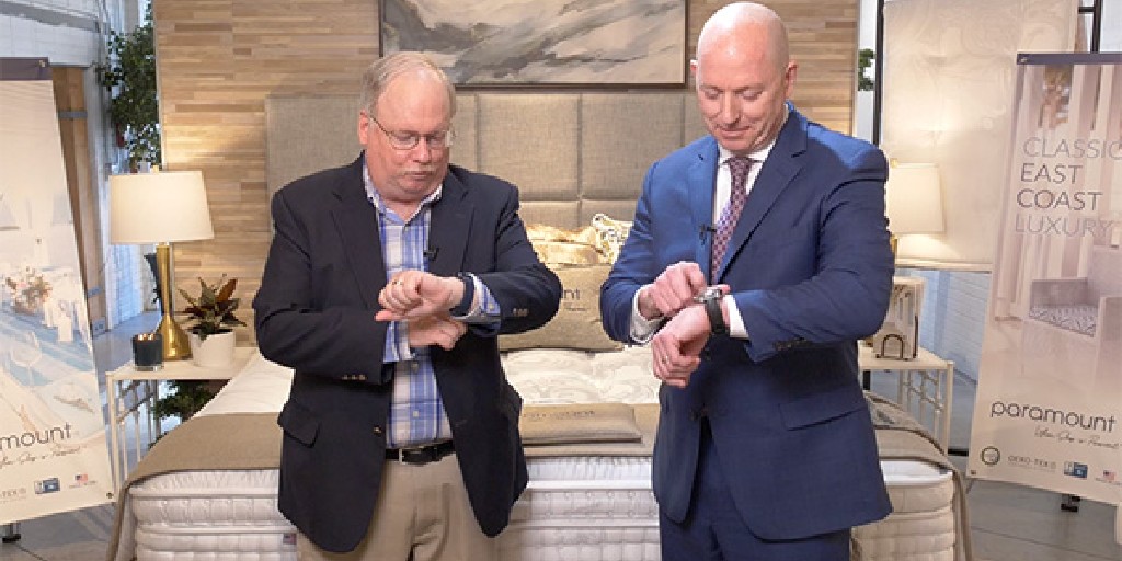 SleepSavvyMag's tweet photo. We've got a new "Take 5" for you today! Dave talks with Richard Fleck, President of Paramount Sleep, about their ultra-premium sleep sets. Check it out at https://t.co/89iyv0XELH
@ISPAsleep @DT_Perry @ParamountSleep #take5withdave #mattressretail #highpoingmarket https://t.co/gvp7gKN1ls