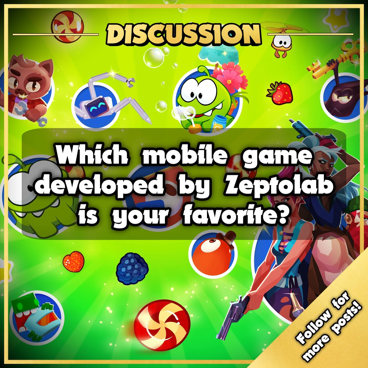 MG__Network's tweet image. Discussion: Which mobile game developed by @ZeptoLab is your favorite?