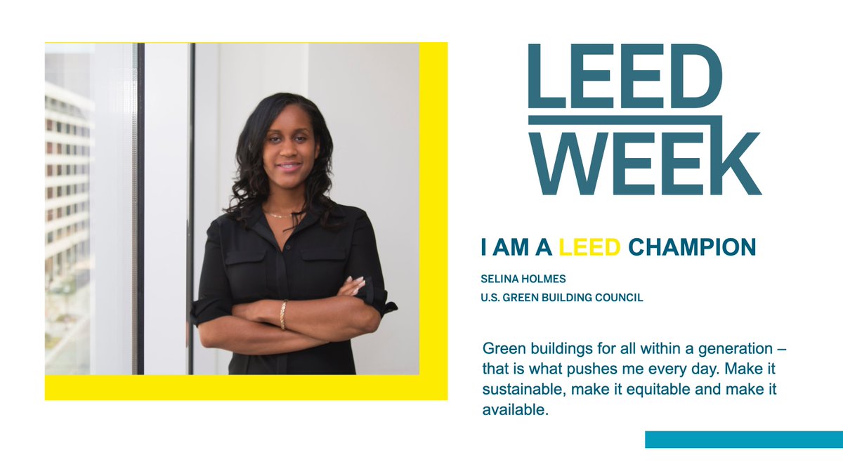 It's #LEEDweek! Time to have fun – showcase how you support LEED, post about your favorite LEED certified project (there are over 100,000 to choose from), tag others and repost. Don't forget to tag <a href="/USGBC/">USGBC</a> and #LEEDweek.
Get the LEED week toolkit lnkd.in/eJUwY8yJ