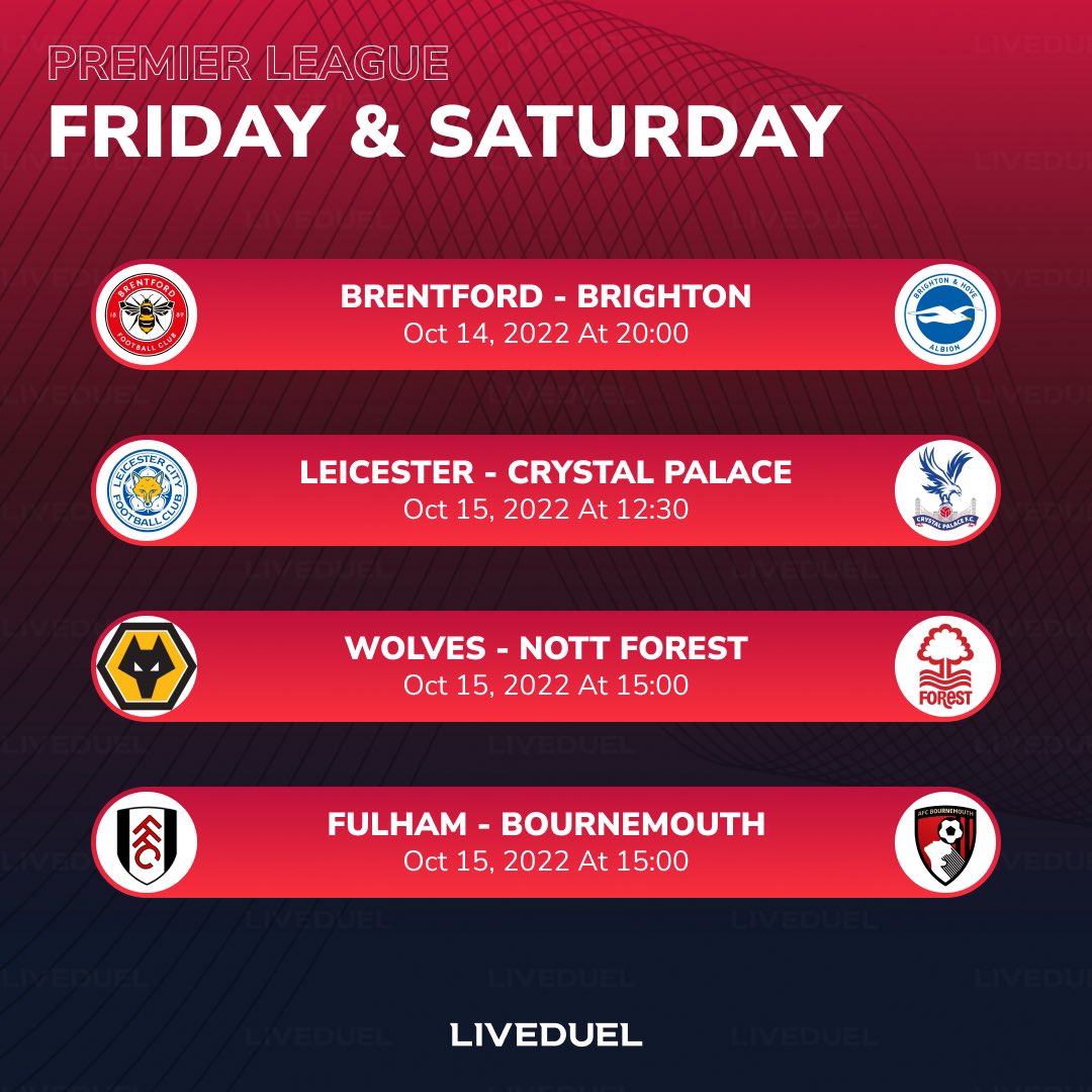 LiveDuel's tweet photo. Premier League Gameweek 11 ⚽️

Some exciting fixtures coming this weekend! 

What are your predictions for the games? 📊
.
.
#premierleague #premierleaguetable #premierleaguefantasy #premierleaguelive #fpl #fplcommunity #fplscout #fpltips #fplmanager #fplfantasymanager #fplupdate https://t.co/iSp9n7a9jI