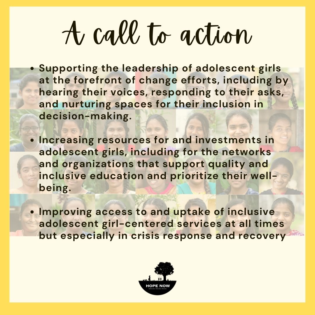 HopeNowAsia's tweet photo. #hopenow #InternationalDayOfTheGirl https://t.co/CXOQWGK1Hg
