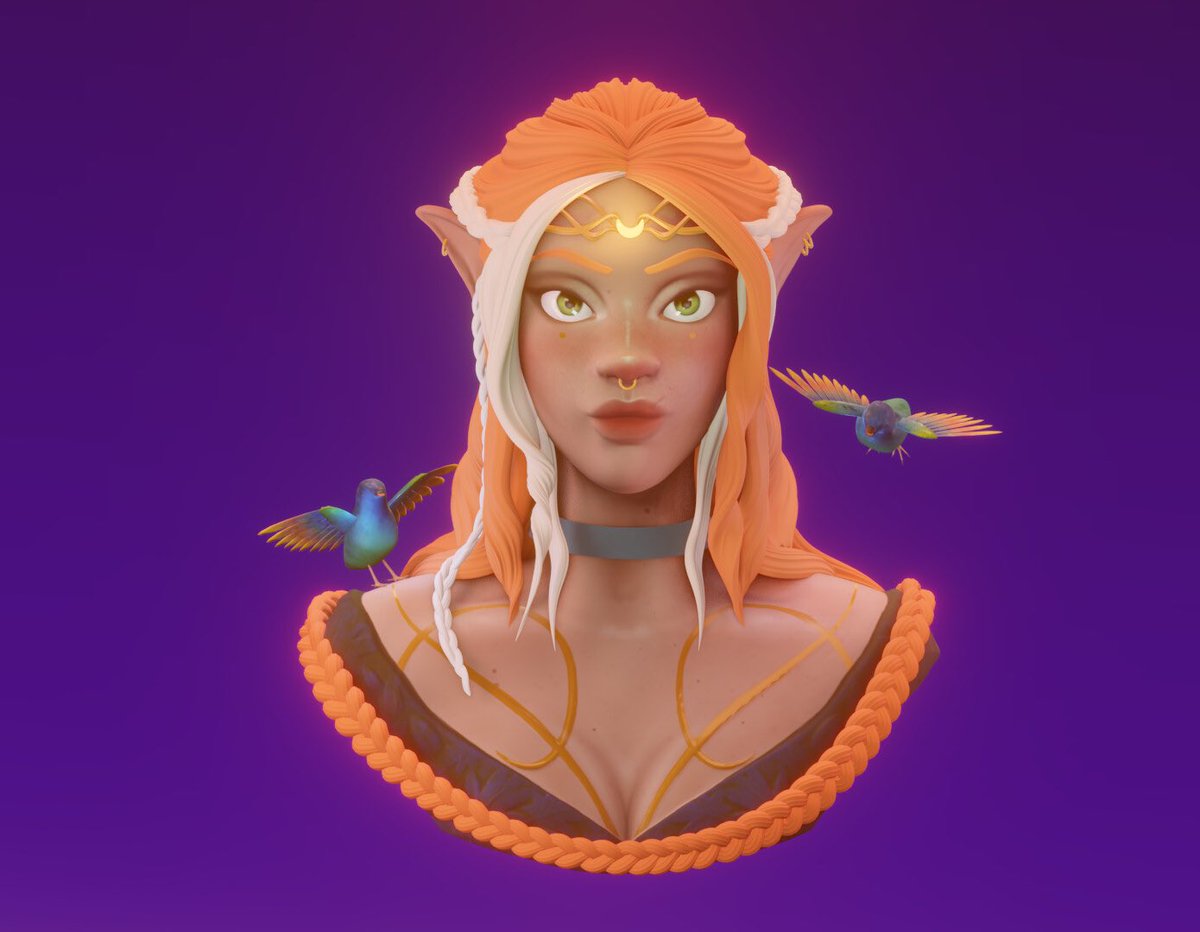 diiddesign's tweet photo. Hello There! I'm Diana a junior 3D artist. I love stylized and hand painting things 🤪✨ and recently i felt in love with making characters although it's still hard for me! 💖 #PortfolioDay  

✨Portfolio: https://t.co/L7ucjYVPzS

✨Instagram: https://t.co/jY6MmP7EKB https://t.co/WExxEu2afH