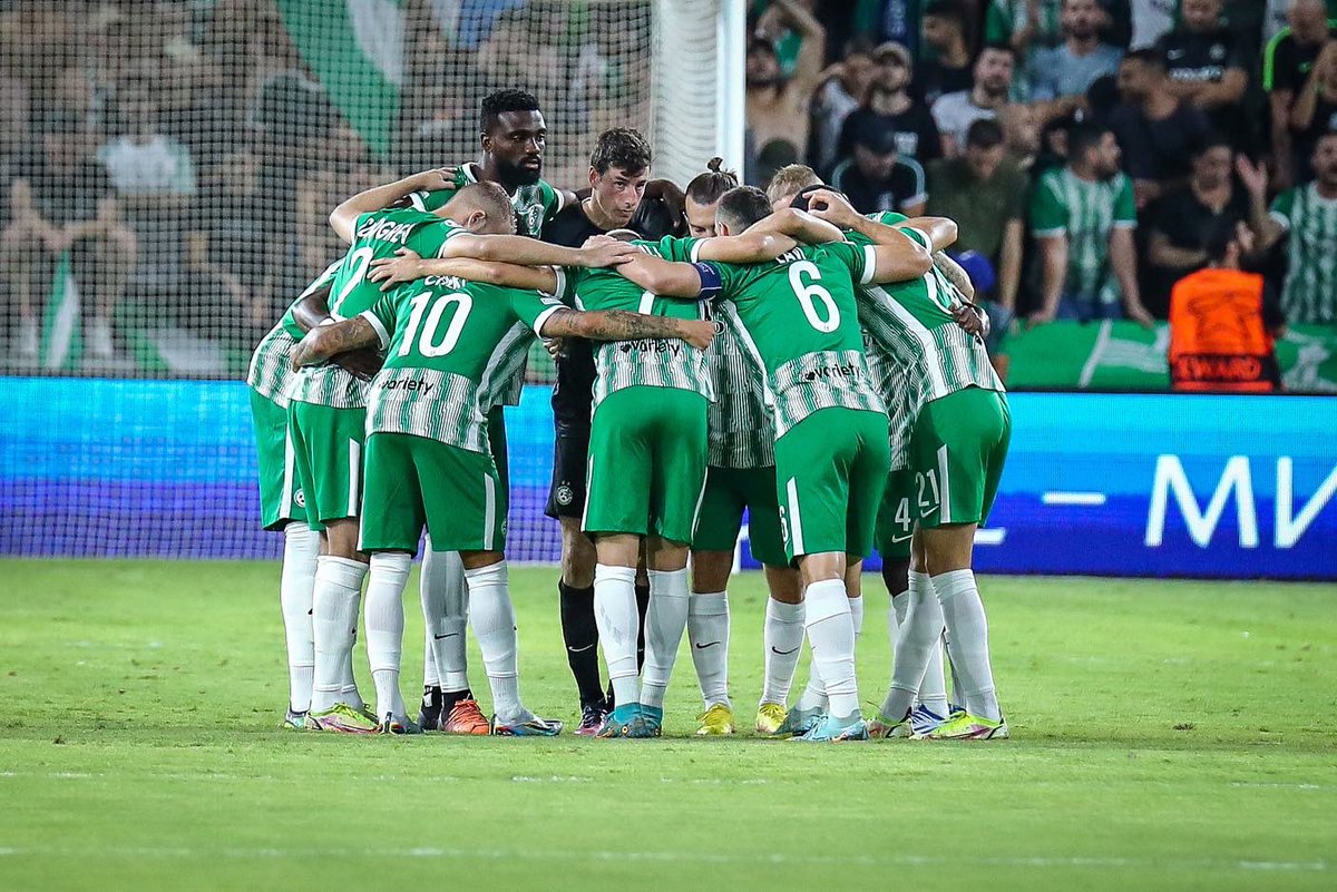 mhfootballclub's tweet photo. AS A TEAM 🔗🟢
#maccabi #ucl https://t.co/tVS8bqoljS