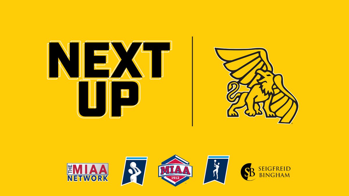 TheMIAA's tweet photo. The Missouri Western Griffons are next up at MIAA Basketball Media Day, presented by Seigfreid Bingham. Tune in to https://t.co/sQldY83dAV! Use #AskMIAA to post a question for the coaches. https://t.co/4MK5csbcCp