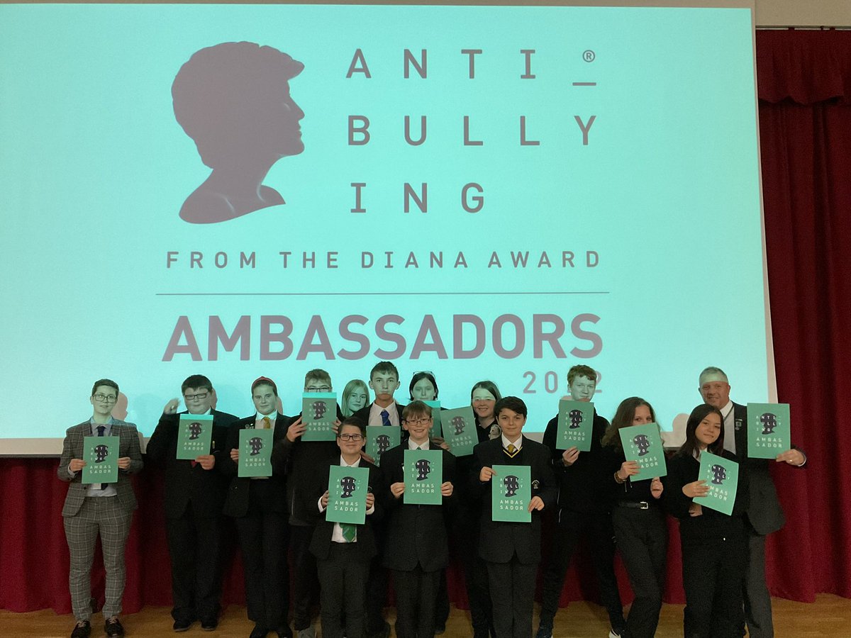 Congratulations 👏 to our students who completed their <a href="/AntiBullyingPro/">Anti-Bullying Pro (from charity The Diana Award)</a> training today. We are proud of you all. Thanks to <a href="/MrThres/">@Mr Thres</a> for his continuing hard work!
