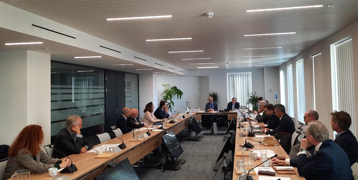 ASDEurope's tweet photo. Today ASD hosted an event on Urban Air Mobility lead by MEP @Marinescu. Great occasion to discuss challenges and opportunities to sustainably and responsibly shape the development of future UAM services. Further action will follow with the publication of the UAM study. https://t.co/vGrcgiCrRV