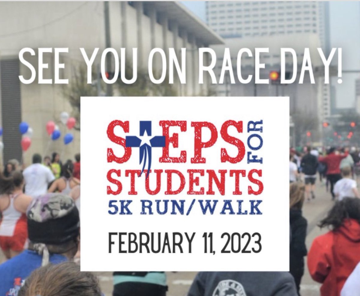 sccs1939's tweet photo. It’s time to register for Step for Students! Join us for this 5k or Family Run! STEPS is one of our biggest fundraisers! You can join our team or donate to our team. Register by October 31st to receive the early registration discount. 
 https://t.co/8VVRaAAKar https://t.co/bZrOvGr6op