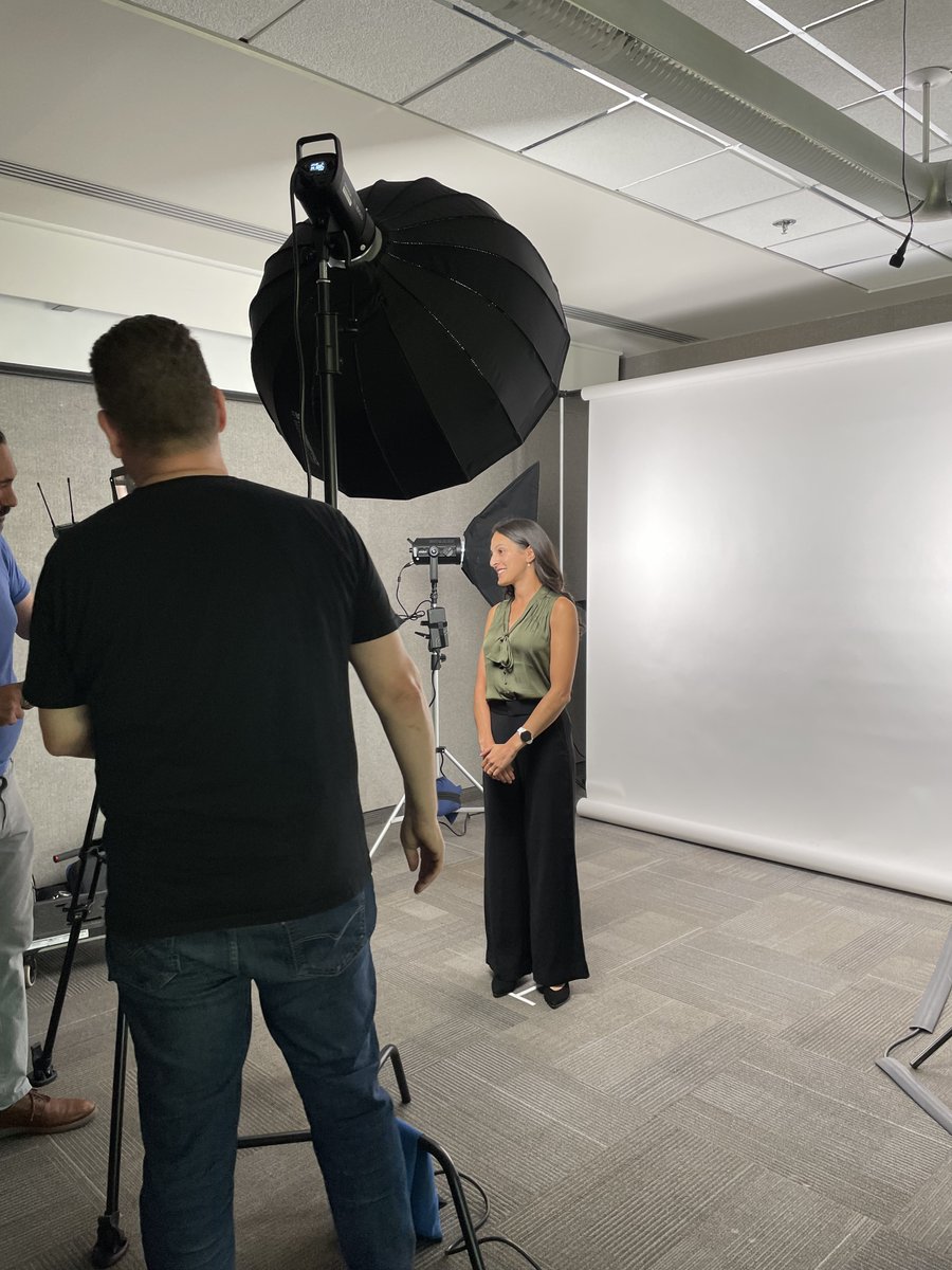 🎬 Dr. Amina Hussein from @UAlberta is one of the many brilliant innovators who joined us to film content for the release of our Learn How campaign. Explore their stories through Learn How at learnhow.albertainnovates.ca
