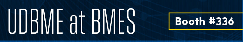 Looking forward to #BMES2022. Stop by our booth # 336 to chat, to find out more about our program and joining our #UDBME #community back in Delaware!