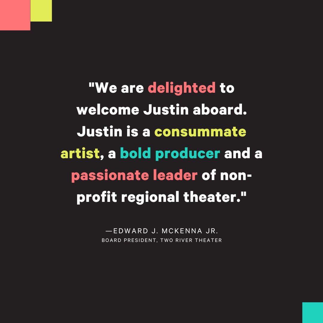 TwoRiverTheater's tweet photo. Two River Theater is excited to announce Justin Waldman as our new Artistic Director! Read the full announcement 👉 https://t.co/HawHh7BAuK https://t.co/5uOzXCAJxs