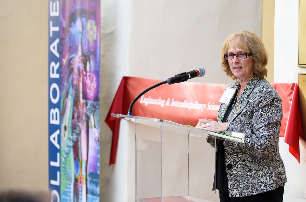 We honor SDSU President Emerita Sally Roush and her lasting legacy at San Diego State. Her remarkable leadership and vision for the university paved the way for making #SDSUMV a reality. bit.ly/3MeFVma