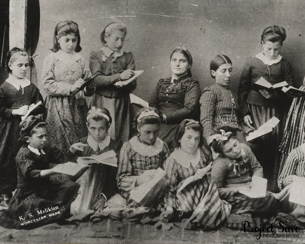 Today we celebrate the 10th anniversary of International Day of the Girl, 2022. 

Photo: Girls and their teacher, Kharpert, c. 1910s; Photographer unknown. #ProjectSAVE #dayofthegirl #dayofthegirl2022