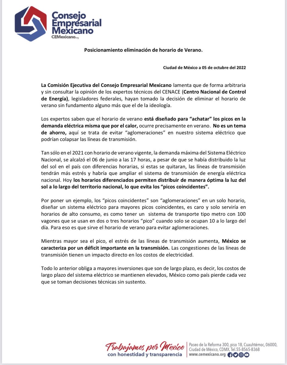 CEMexicano's tweet image. Los y las Diputados y Senadores miembros del @senadomexicano y de la @Mx_Diputados debieron consultar a especialistas en el tema antes de eliminar el #HorarioDeVerano.