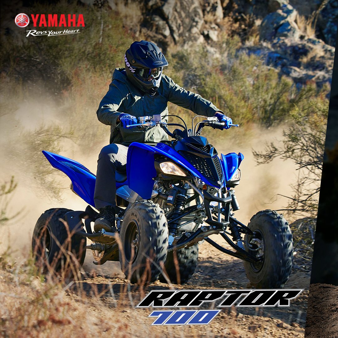 YamahaMotorArg's tweet photo. El Raptor 700 es el más potente de todos los ATV deportivos de Yamaha. 
Con una estética totalmente renovada y diseño ergonómico facilita los movimientos del piloto generando mayor confort en la conducción.
 
Conocelo más en https://t.co/6LYx7EDKHy
 
 #Raptor700 #Quads #ATV https://t.co/S9ybaNzJR8