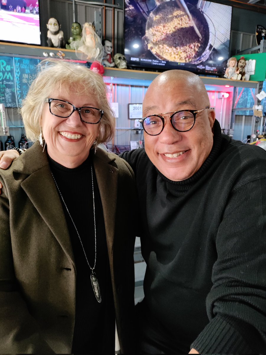 The absolutely phenomenal @KarenDionne (THE MARSH KING'S DAUGHTER, THE WICKED SISTER) and me at St. Claire County's War Water Brewery and the inaugural ST. CLAIRE COUNTY LIBRARY BOOK FESTIVAL. Fun was had!