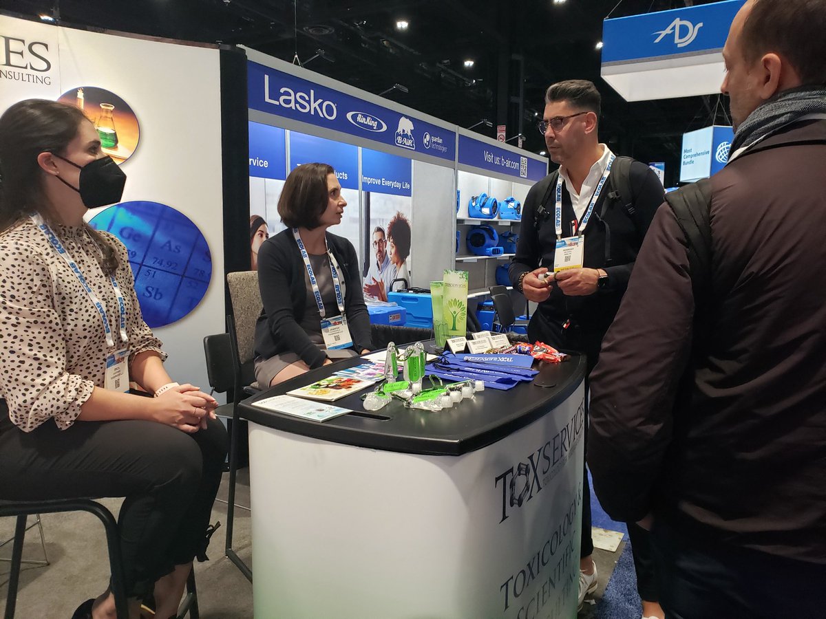 ToxServices's tweet photo. Visit @ToxServices @ISSAworldwide meeting! https://t.co/76KogookqX
