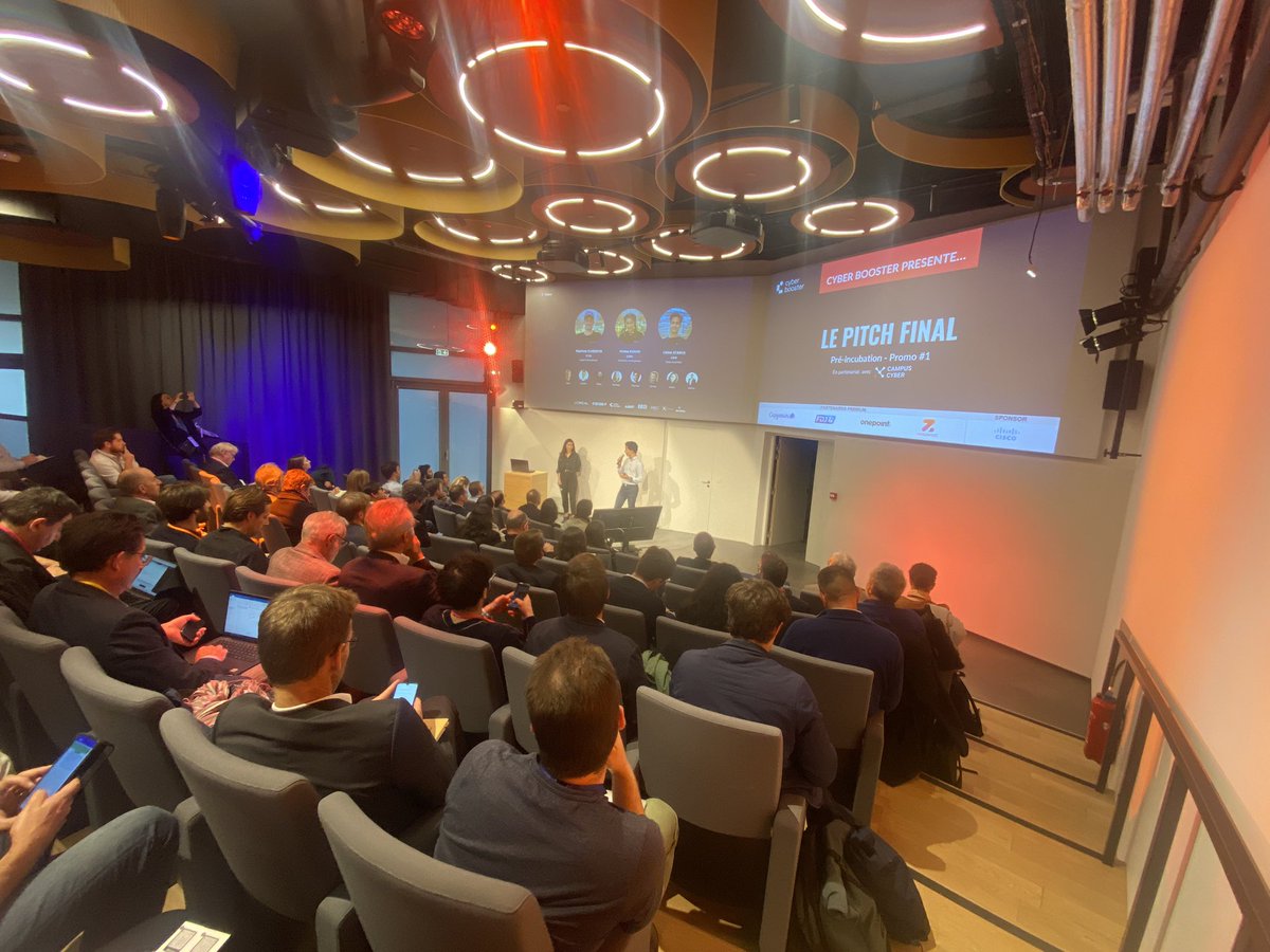 CyberBoosterFr's tweet photo. @Nefture_, quatrième #startup, sécurise les transactions dans le #web3 ! #startupandgo #pitchfinal @CampusCyberFr https://t.co/DoMUlIo6Kp
