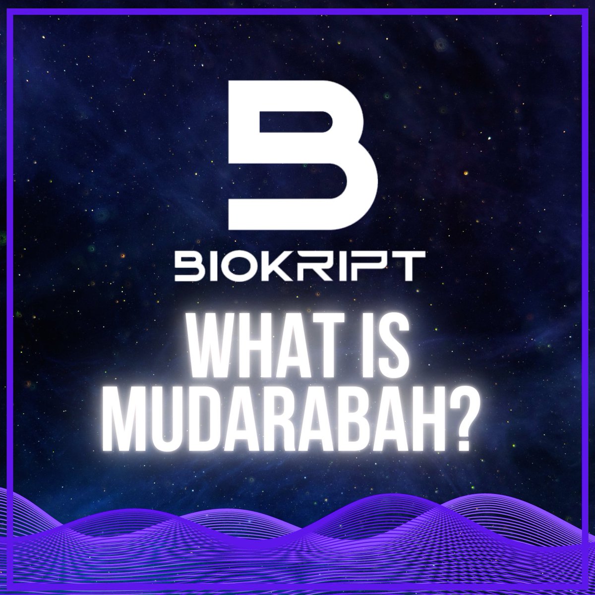 biokript's tweet image. Mudarabah principle is between two parties where one party would offer their services, while the other contribute financially. They then spilt the profit amongst themselves. $Bkript offers this type of profit-sharing with its token holders. 

#Islamic_tokenomics #islamicdefi