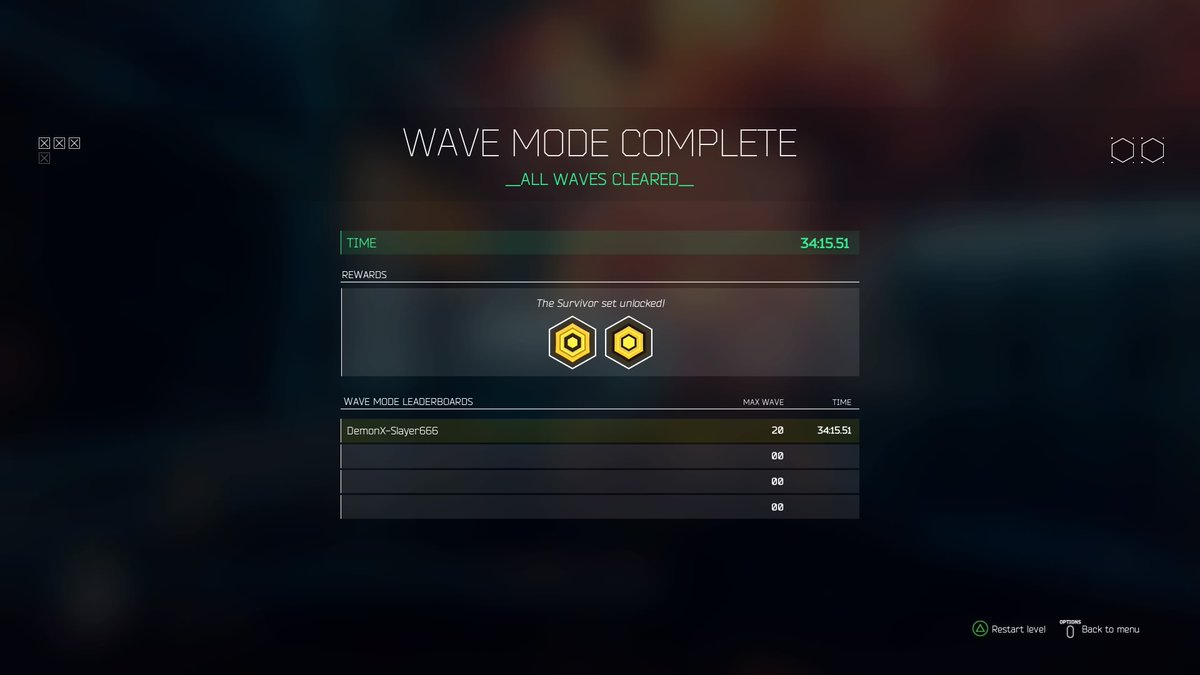 SHADOWxKNIGHT22's tweet photo. #PS4share #NowPlaying #Ghostrunner #FinishedWaveMode #MyFirstTry https://t.co/gUOe5taNl1