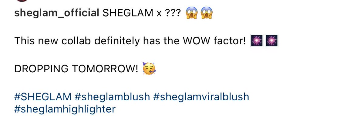 Mañana Kenia Os estará lanzando una colección junto a SHE GLAM. 💞