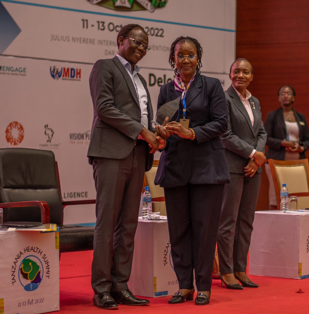 AmrefTanzania's tweet photo. We are honored to be recognized and receive an award as the supporters of #THS2022  @AmrefTanzania  will continue to support this important initiative for better health of Tanzanians.
@DrFlo6 
#THS2022 https://t.co/y3DeCrB1vE