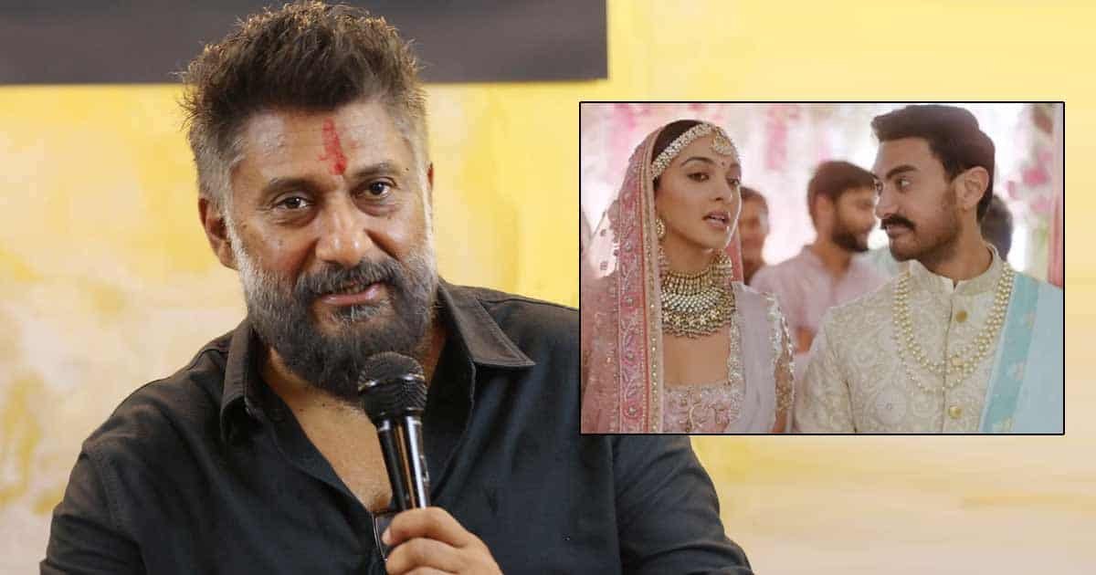 The Kashmir Files director Vivek Agnihotri slams Aamir Khan &amp; Kiara Advani’s latest AU Bank Ad 

Suggests Bank to change the corrupt banking system instead of trying to change social &amp; religious traditions

#AamirKhan_Insults_HinduDharma
