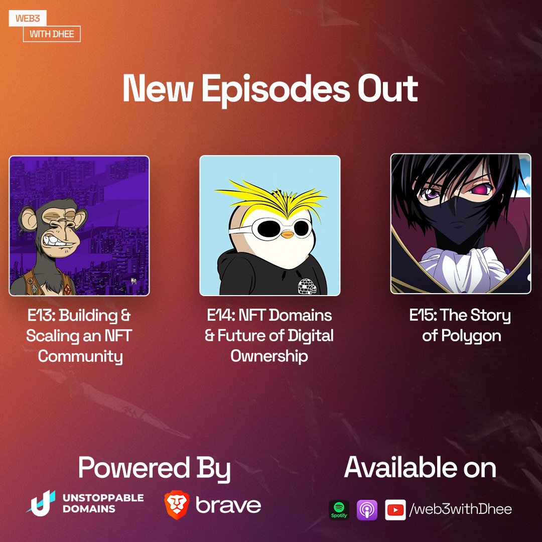 web3 with Dhee tweet media