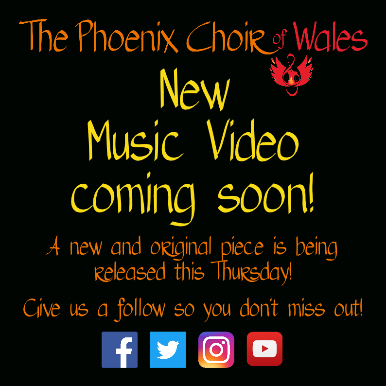Phoenix_Choir's tweet photo. New Music Video coming soon!

A new and original piece is being released this Thursday. 

Give us a follow so you don't miss out!

#phoenix #male #voice #choir #welsh #wales #swansea #malevoicechoir #welshchoir #singing #musicvideo #music #originalpiece https://t.co/lpN0C0Zx87