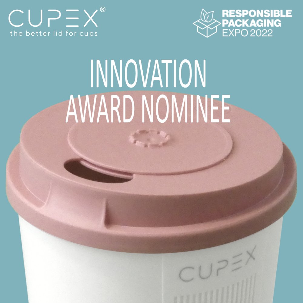 cupex2go's tweet photo. 👏 We are pleased to have been nominated for the Responsible Packaging Expo 2022 Innovation Award!

🔔 We look forward to the pitch of the finalists to present our CUPEX® reusable lid to a panel of industry experts.

@ResPackExpo #innovation #reusablelid https://t.co/6IqD23Q4Z4