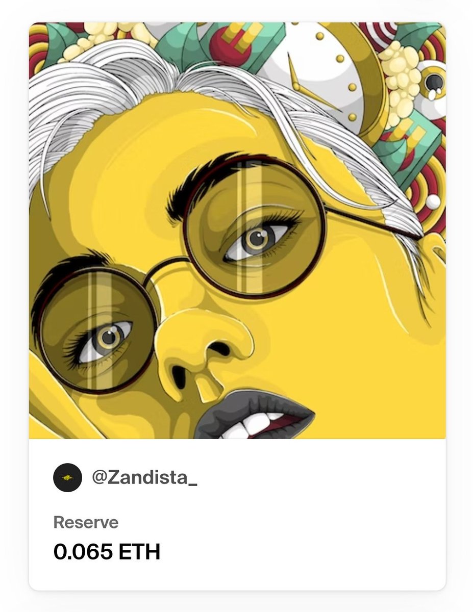 Zandista_'s tweet photo. Hey Fams 🙌
Just invite you to see one of the collections from #HelloYello collection at @foundation
"Persona El 💛"
Price 0.065 $ETH
Looking for a new home in someone's collection ❤️🤗. Love & RT much appreciate 🙏🙌
#NFTCommunity #nftcollector #NFT #NFTs https://t.co/1XQWjHz1J3
