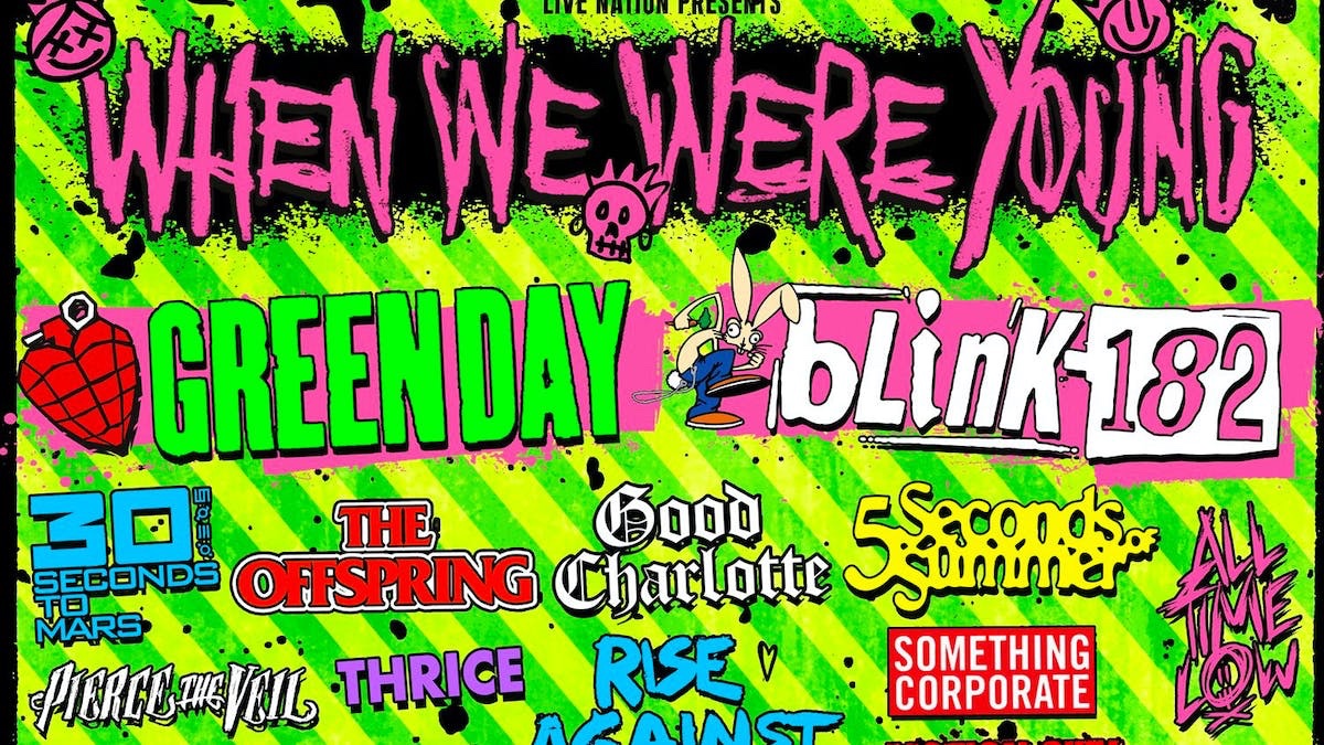 Green Day, blink-182, 30 Seconds To Mars, Good Charlotte and more for When We Were Young 2023 🤯 kerrang.com/green-day-blin…