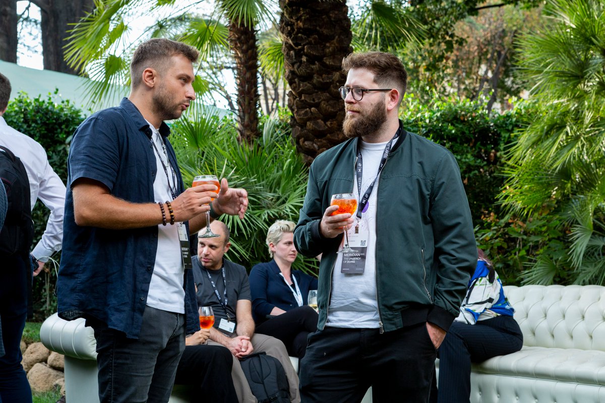 StellarOrg's tweet photo. #Meridian2022 Welcome Cocktail...the perfect way to top off a magical day 🥂 https://t.co/6yXqqxgtyc