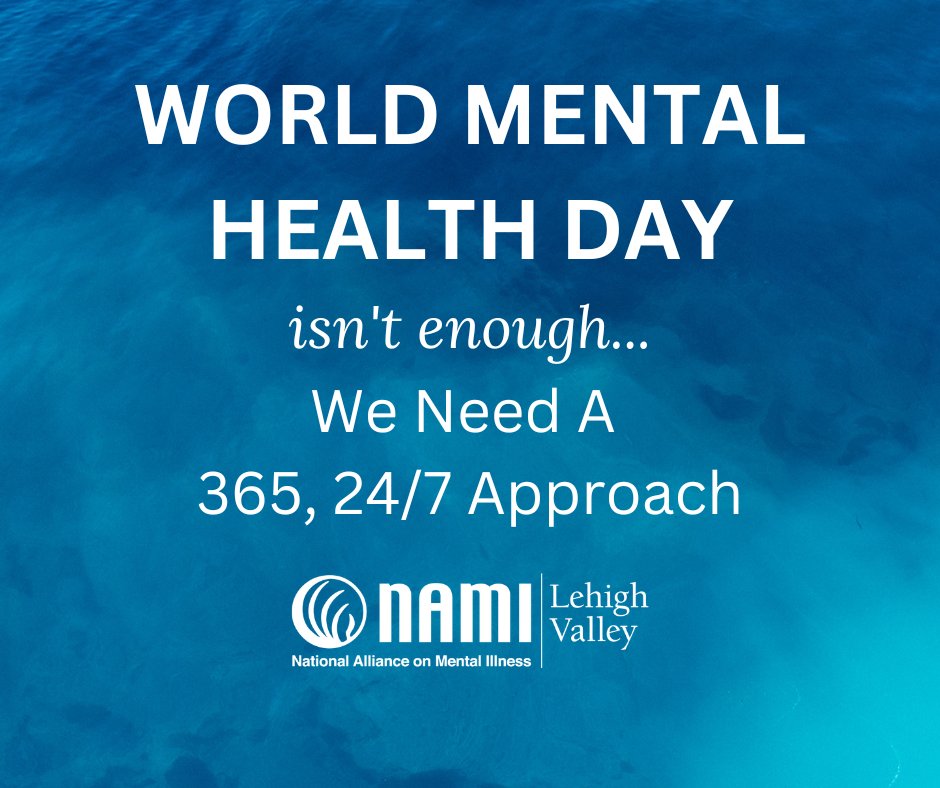 World Mental Health Day themes are essential to carry forward every day, all year. Read more at  ow.ly/Mrt350L7kzY