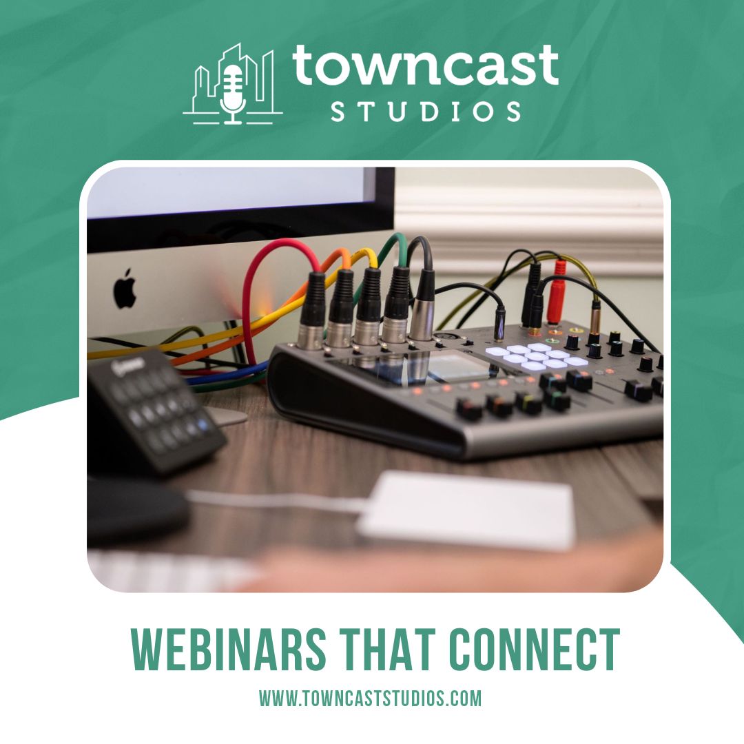 MathewPassy's tweet photo. Looking to host a webinar? We can help you with that at Towncast Studios. Remove the distractions and the fear of a connection cutting out, and have the best video and audio quality to make you really shine. Book a session with us today: https://t.co/jHj8vxfRDB
#WebinarHost https://t.co/DzKoLLByHa