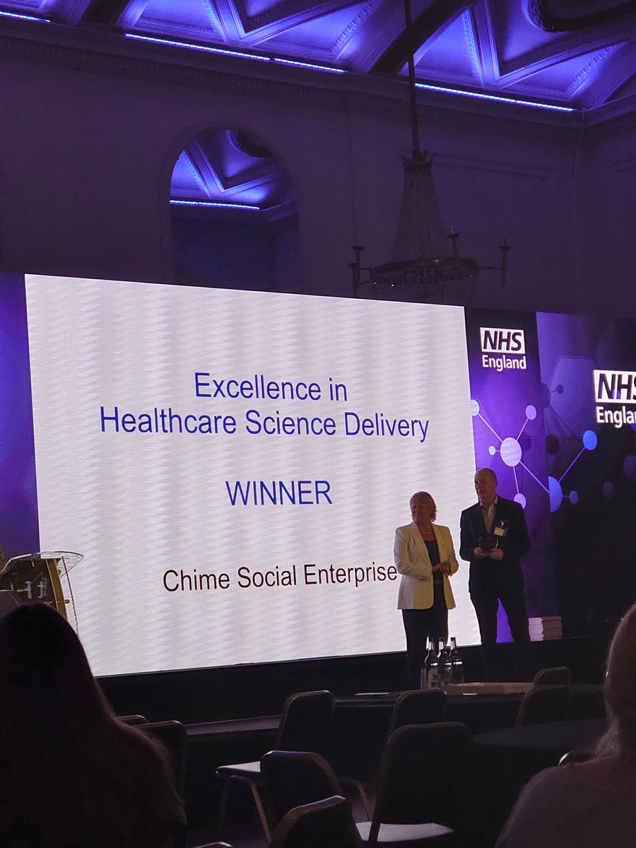 An audiology winner for Excellence in Healthcare Science Delivery <a href="/BAAudiology/">British Academy of Audiology</a>