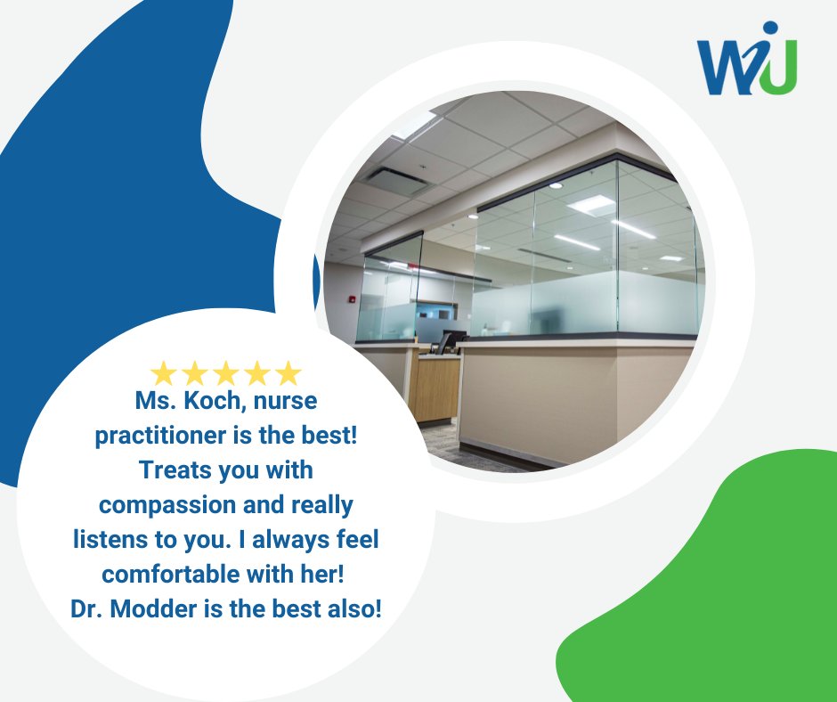 WIUrology's tweet photo. The review says it all! Come see what makes our team so great here at the Wisconsin Institute of Urology. https://t.co/afDveHcQyS