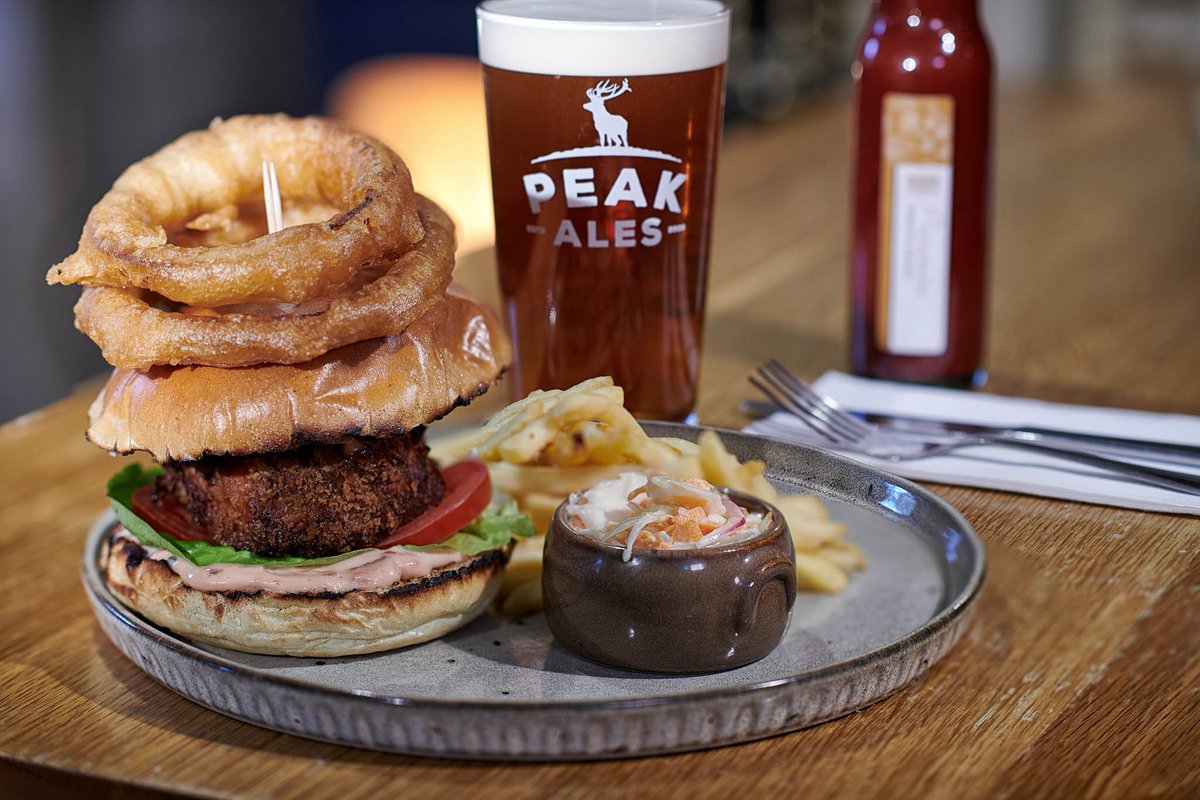 There are some days you want something fancy. But sometimes, it's got to be a burger, fries and a pint. Not just any pint, and not just any burger... locally-sourced beef and Peak Ales beer. Perfection! loom.ly/SZV8tOg