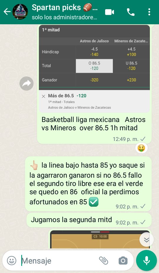 Ayer en el grupo algunos cobraron ls 3 ✅✅✅ otros solamente 2✅✅ 1 linea se movio por eso seguimos calentando para la Nba a 1 semana estamos  les dejo link 

chat.whatsapp.com/JqIezzVzhYg01r…
