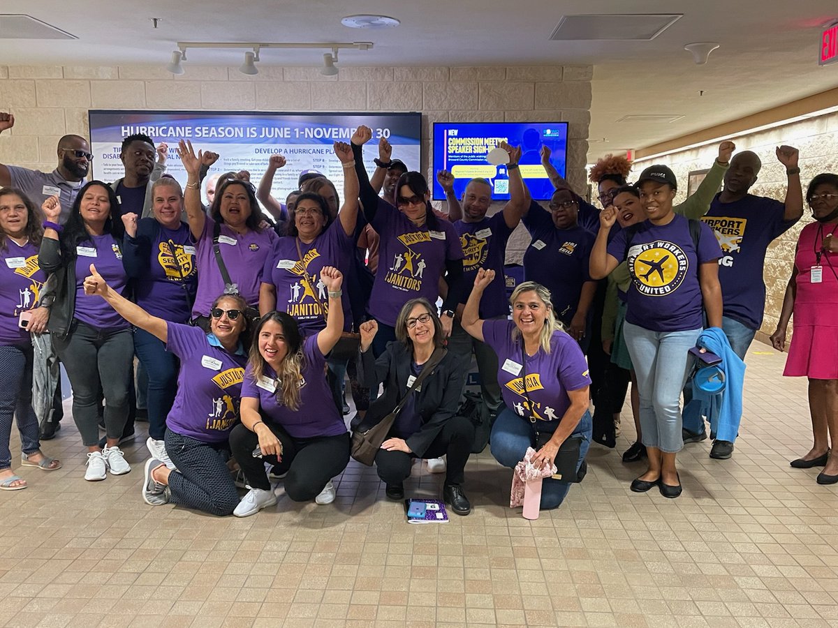 32BJ SEIU Florida tweet media