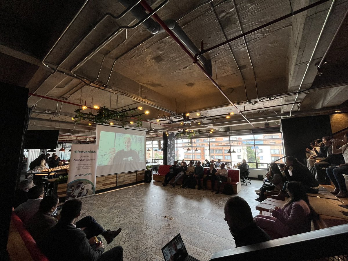 P_Colla18's tweet image. Desde Colombia junto a @AccionPoint y @k2btools viviendo en el #GeneXusLive #EnterpriseLowCode ! @GeneXus