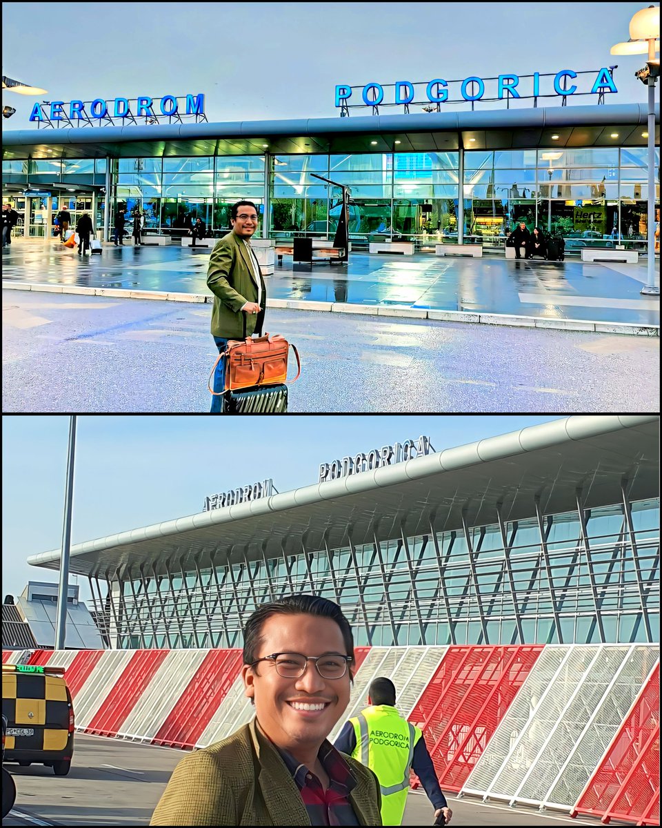 saparasimta's tweet photo. Aerodrom Podgorica di kota Podgorica ini merupakan pintu masuk dan keluarku dari negara Montenegro, negara ke-56 yg pernah kukunjungi. Hvala! 🤠
#aerodrompodgorica #podgoricaairport #airport #podgorica #montenegro #sahatsimarmata #simarmata https://t.co/X2zSBY84aY