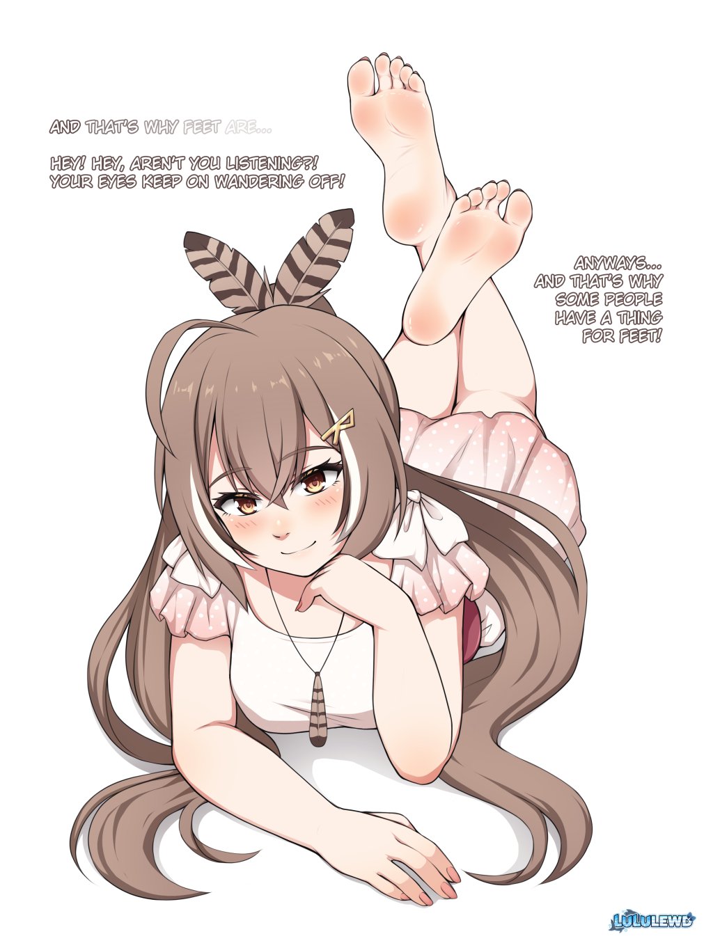 lululewd 🐲🦈 NEET VTuber on X: POV: Mumei from Hololive EN tells you  random facts about feet! #drawMEI t.co5VTz2bAyFt  X