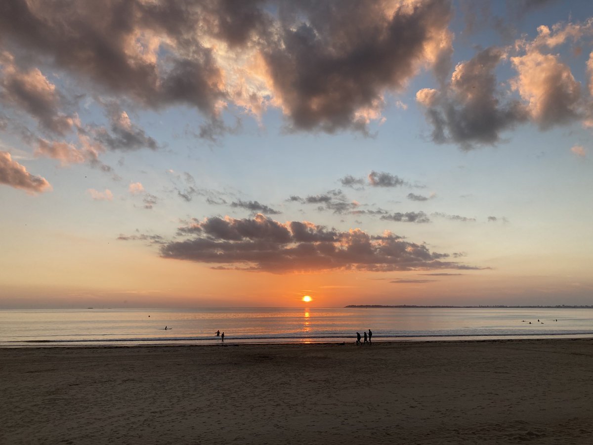 On ne s’en lasse pas #mer #soleil