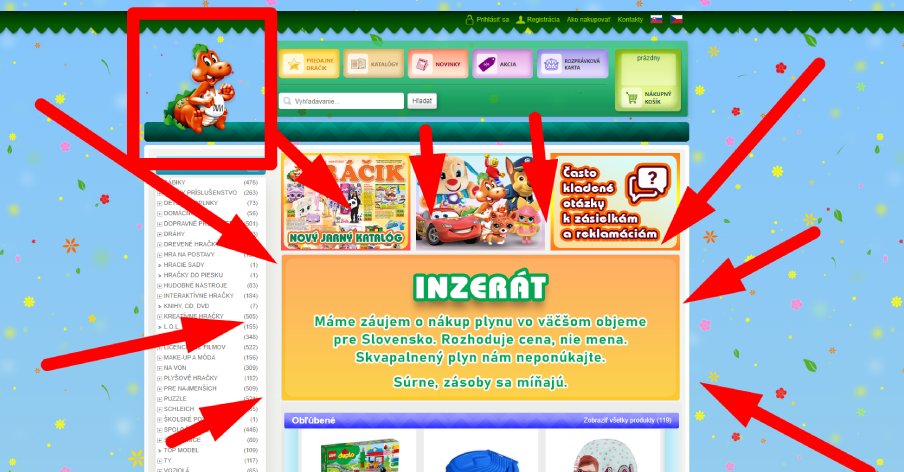 🐲💬👤 DAJTE IM VEDIEŤ, ČO SA DEJE NA WEBE dráčik.SK

Tak, dali sme dokopy maličký web dajte-im-vediet.sk 💙 Prosím, ZDIEĽAJTE 

Čo na webe nájdete: 
✅ PDFko so zbierkou bannerov
✅ 88 emailových kontaktov na firmy, ktoré s Dráčikom spolupracujú