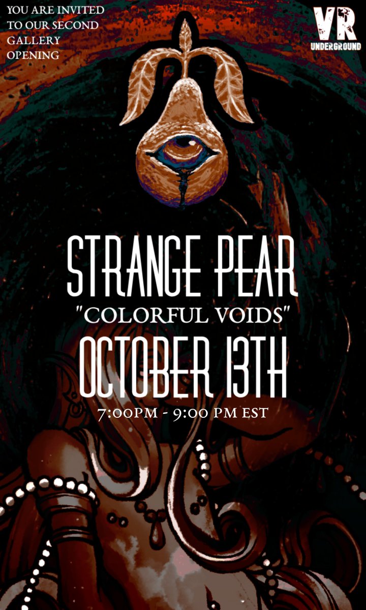 Strange Pear Gallery of Fine Arts tweet media