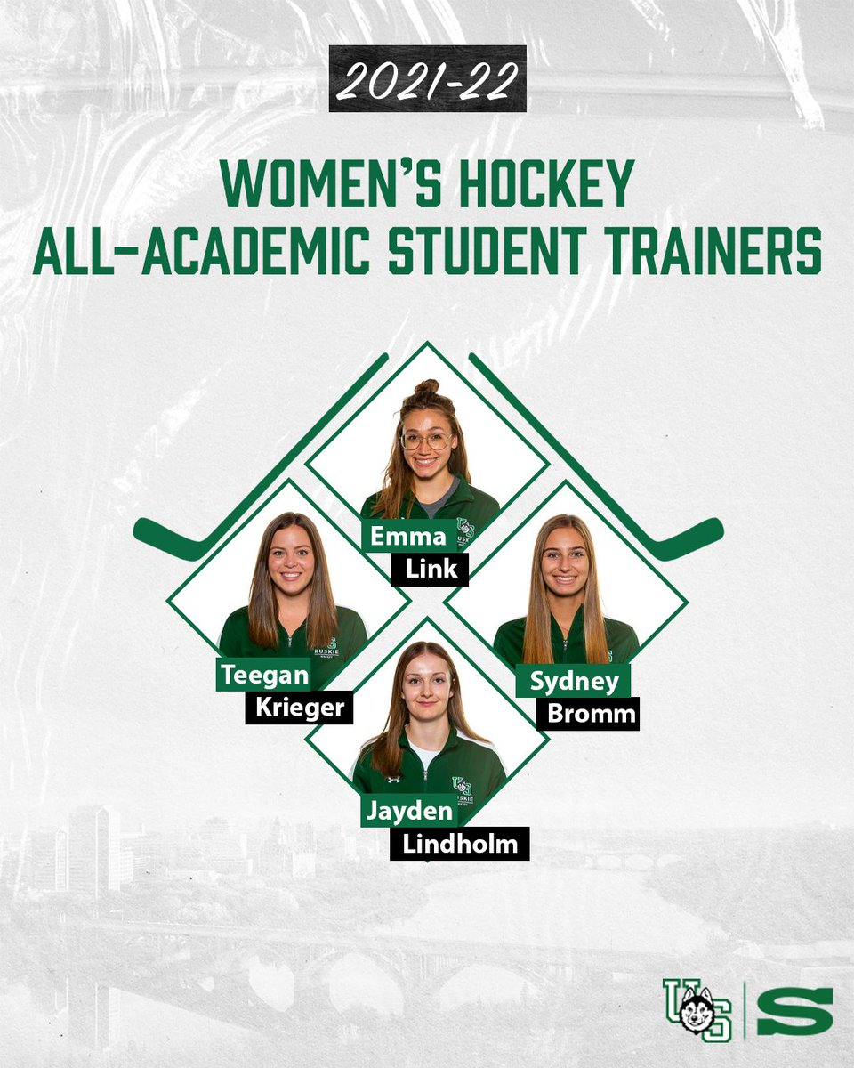 HuskieWHKY's tweet photo. We are proud of our 2021-22 student-athletes and student trainers for achieving success in the classroom, on the ice and in the trainers room last year! #HuskiePride #PowerOfThePack https://t.co/ywVEaGyBtu