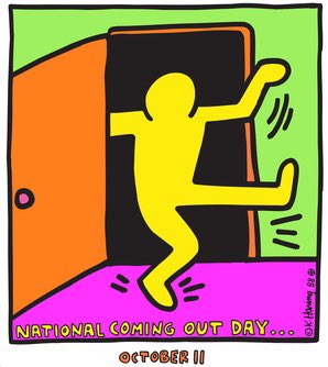 Happy Coming Out Day! Take the day to celebrate being your authentic self!
In case you didn't know, the Washington State LGBTQIA+ Commission has created an amazing list of existing resources for members of our community in King county. lgbtq.wa.gov/resources/coun…

Pic by Keith Haring