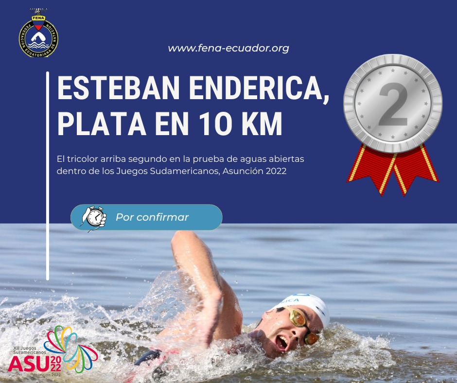 FELICITACIONES!!!

👉Esteban Enderica llega en segundo lugar 🥈 tras una final muy cerrada en las #AguasAbiertas 10Km.

El colombiano Juan Morales llegó en primer lugar.

🖐️David Farinango se ubicó en quinta posición.
