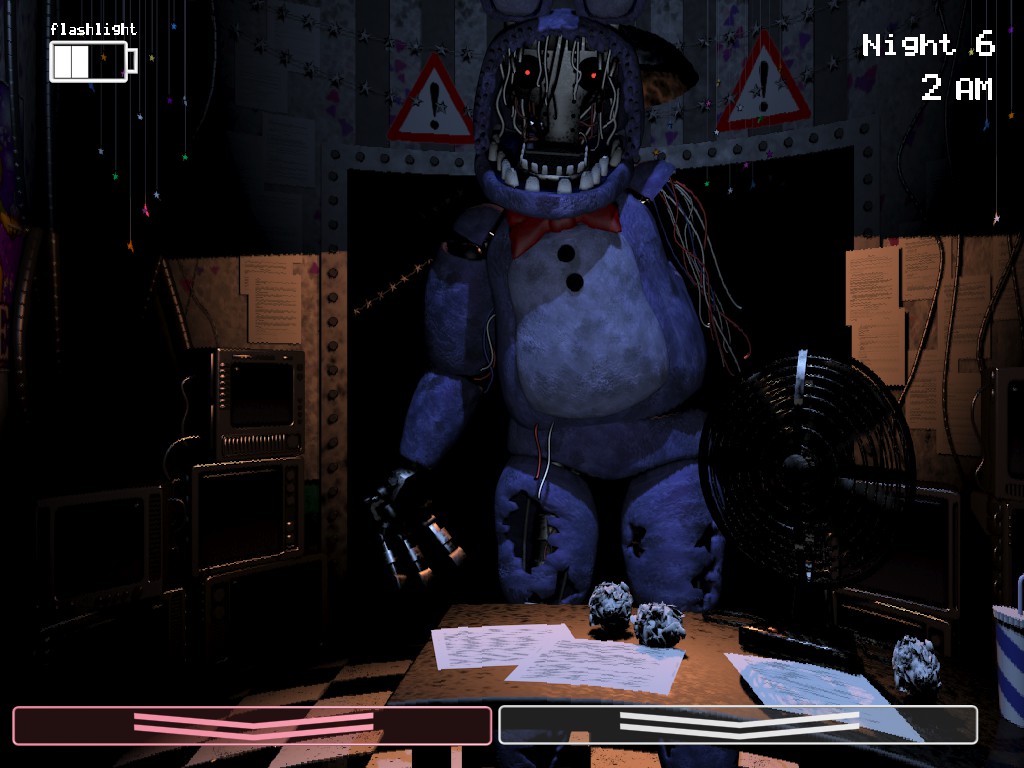 FnafLiminal's tweet image. #fnaf Oh no ! Withered Bonnie is in the office! RT if #dream should #PutTheMaskBackOn, LIKE if he should get jumpscared!