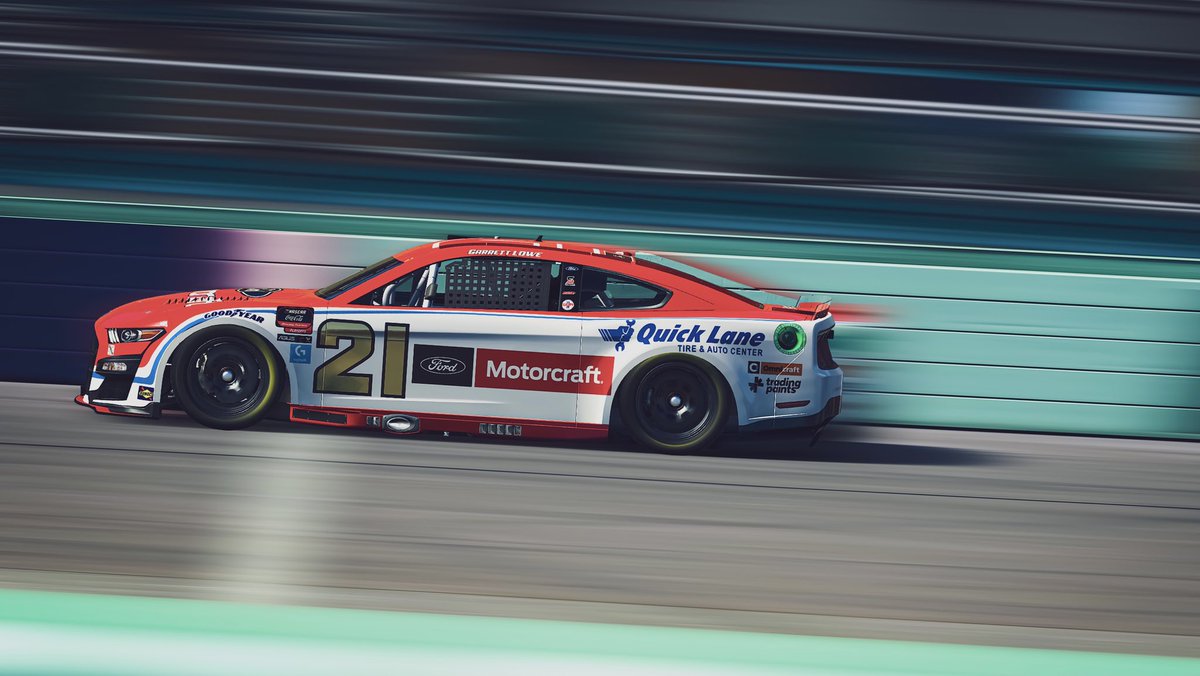 Championship 4 spot on the line tonight <a href="/HomesteadMiami/">Homestead-Miami Speedway</a>. 
9 PM EST <a href="/iRacing/">iRacing</a> 

<a href="/woodbrothers21/">Wood Brothers Racing</a> <a href="/MQL_Racing/">Motorcraft/Quick Lane Racing</a>